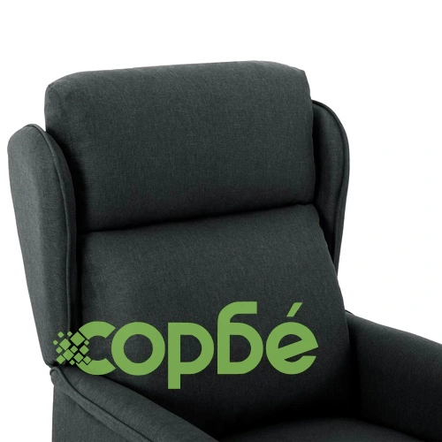 Масажен стол, тъмносив, текстил ➤ топ цена ➤ sorbe.bg