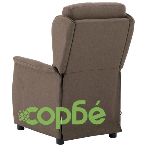 Масажен стол, таупе, текстил ➤ топ цена ➤ sorbe.bg