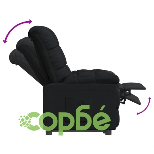 Наклоняем стол, черен, текстил ➤ топ цена ➤ sorbe.bg