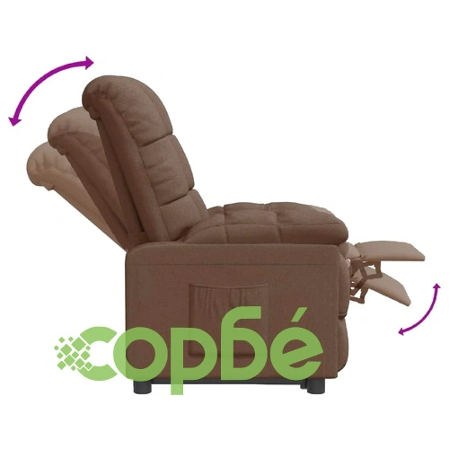 Стол наклоняем, кафяв, текстил ➤ топ цена ➤ sorbe.bg