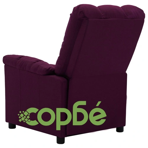 Реклайнер, лилав, текстил ➤ топ цена ➤ sorbe.bg