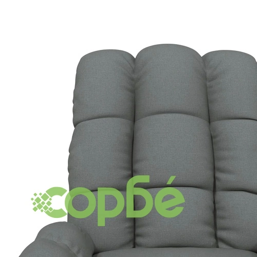 Масажен стол, тъмносив, текстил ➤ топ цена ➤ sorbe.bg