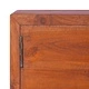 ТВ шкаф за стенен монтаж, 135x30x30 cм, тиково дърво масив ТВ шкаф за стенен монтаж, 135x30x30 cм, тиково дърво масив