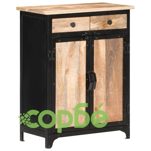 Шкаф, 60x30x75 см, мангово дърво масив ➤ топ цена ➤ sorbe.bg