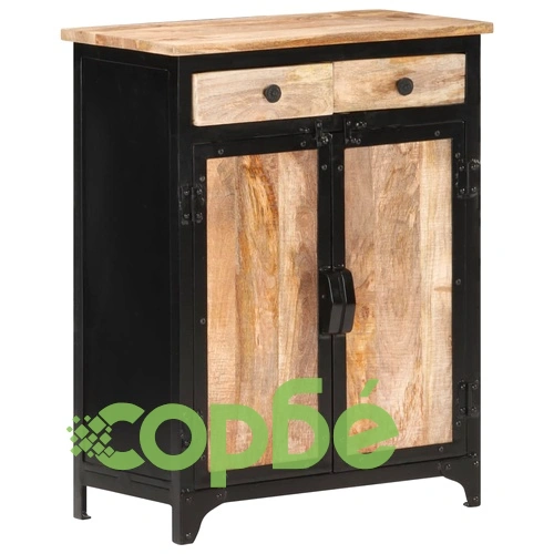 Шкаф, 60x30x75 см, мангово дърво масив ➤ топ цена ➤ sorbe.bg