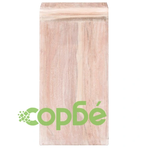 Нощна масичка, 40x30x60 см, акациево дърво масив ➤ топ цена ➤ sorbe.bg