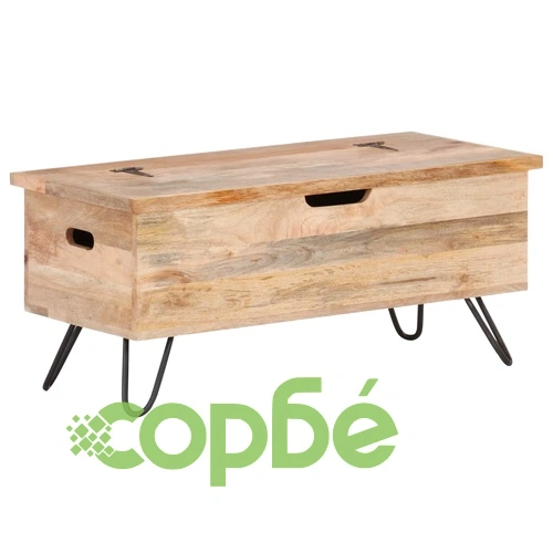 Ракла, 90x40x45 см, мангово дърво масив ➤ топ цена ➤ sorbe.bg