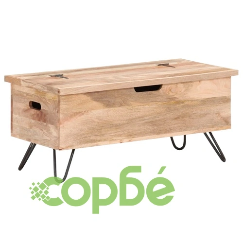 Ракла, 90x40x45 см, мангово дърво масив ➤ топ цена ➤ sorbe.bg