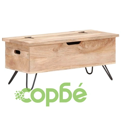 Ракла, 90x40x45 см, мангово дърво масив ➤ топ цена ➤ sorbe.bg