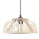 Пендел, бамбук, 40 W, 30x12 см, полукръг, E27