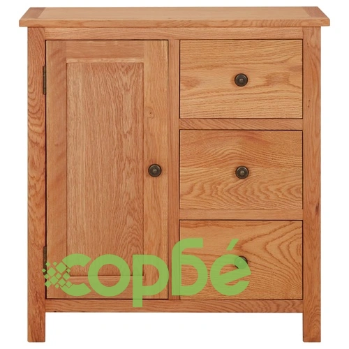 Шкаф, 70x35x75 cм, дъбов масив ➤ топ цена ➤ sorbe.bg