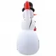 Коледен надуваем снежен човек с LED IP44 600 см XXL