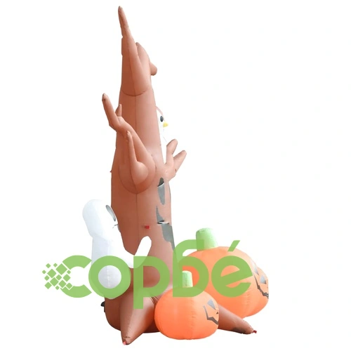 Надуваемо призрачно дърво за Хелоуин с тикви, 6 LED, 2,6 м ➤ топ цена ➤ sorbe.bg