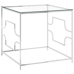 Маса за кафе 55x55x55 см неръждаема стомана