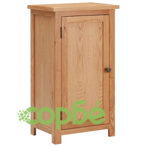 Шкаф, 45x32x85 cм, дъбов масив ➤ топ цена ➤ sorbe.bg