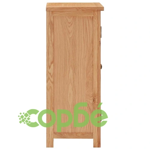 Шкаф, 45x32x85 cм, дъбов масив ➤ топ цена ➤ sorbe.bg