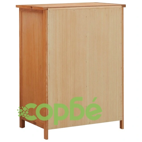 Гардероб, 76x52x105 см, дъбов масив ➤ топ цена ➤ sorbe.bg