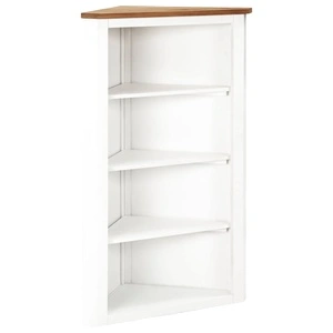 Ъглово шкафче, 59x36x100 см, дъбов масив