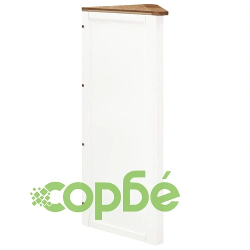 Ъглово шкафче, 59x36x100 см, дъбов масив ➤ топ цена ➤ sorbe.bg