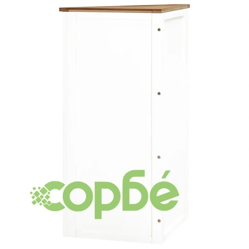 Ъглово шкафче, 59x36x100 см, дъбов масив ➤ топ цена ➤ sorbe.bg