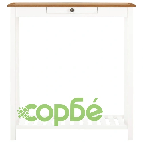 Бар маса, 100x40x110 см, дъбов масив ➤ топ цена ➤ sorbe.bg