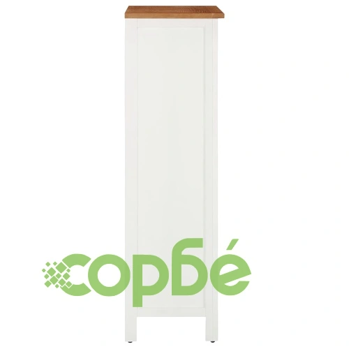 Шкаф за вино, 56x32x110 см, дъбов масив ➤ топ цена ➤ sorbe.bg