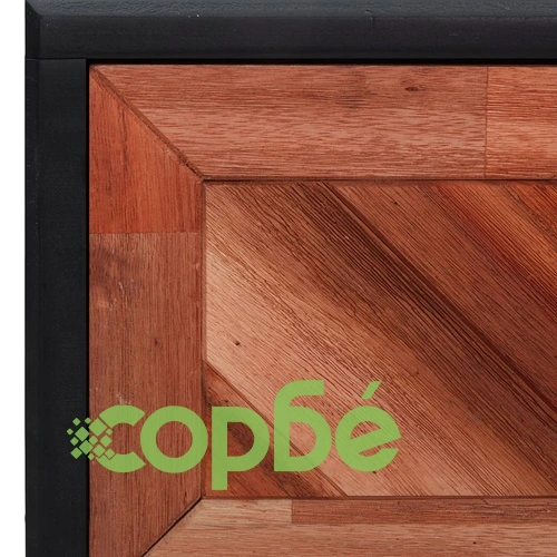 Нощно шкафче, 40x30x53 см, акациев масив и МДФ ➤ топ цена ➤ sorbe.bg