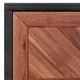 Бюфет, 90x33,5x80 cм, акациево дърво масив и МДФ