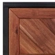 Бюфет, 115x35x70 cм, акациево дърво масив и МДФ