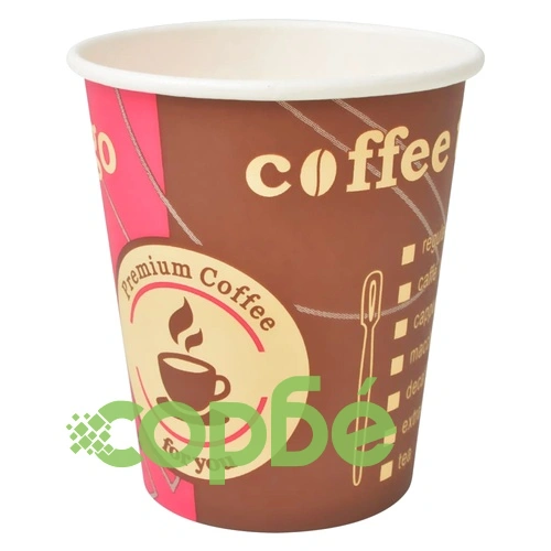 1000 бр картонени чаши за еднократна употреба, 240 мл (8 oz) ➤ топ цена ➤ sorbe.bg