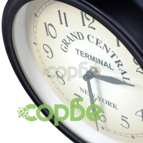 Двустранен стенен часовник, 20 см ➤ топ цена ➤ sorbe.bg