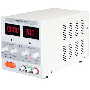 Регулируем DC лабораторен захранващ блок 1 изход 30V 5A, 2 LED дисплея