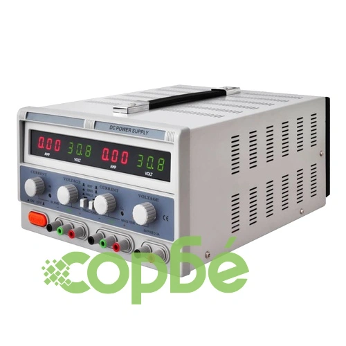 Регулируем DC лабораторен захранващ блок 3 изхода 30V 5A 4 LED дисплея ➤ топ цена ➤ sorbe.bg