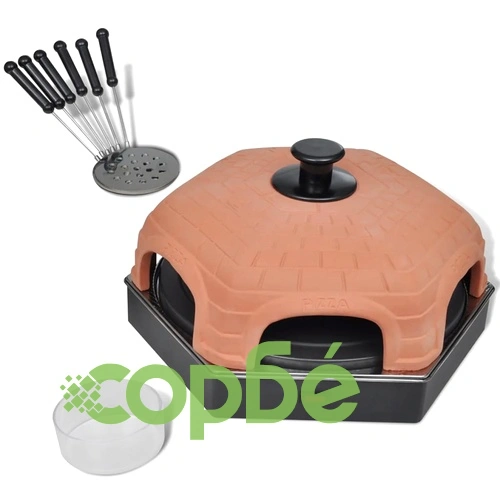 Пещ за пици с теракотен купол с 6 шпатули ➤ топ цена ➤ sorbe.bg