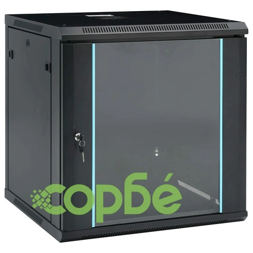 12U Сървърен шкаф за стенен монтаж, 19, IP20, 600x600x640 мм ➤ топ цена ➤ sorbe.bg