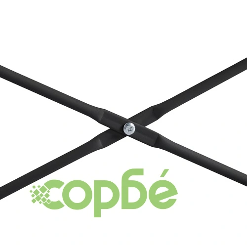 Компютърно бюро, черно и дъб, 110x60x138 см, инженерно дърво ➤ топ цена ➤ sorbe.bg