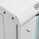 18U Сървърен шкаф с въртящи се крака 19 IP20 60x60x100 см
