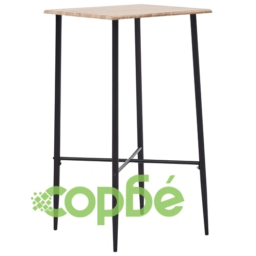 Бар комплект от 3 части, изкуствена кожа, зелен ➤ топ цена ➤ sorbe.bg