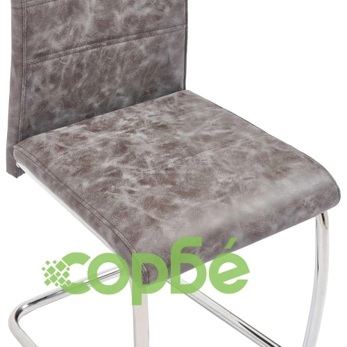 Трапезен комплект от 5 части, кафяв, изкуствена кожа ➤ топ цена ➤ sorbe.bg