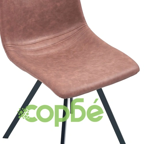 Трапезен комплект от 11 части, меко кафяво, изкуствена кожа ➤ топ цена ➤ sorbe.bg