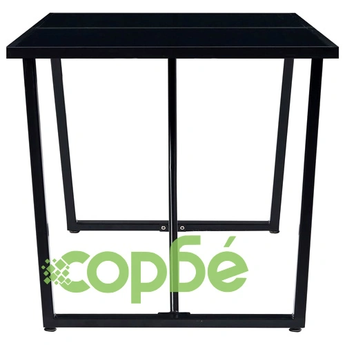 Трапезен комплект от 9 части, коняк, изкуствена кожа ➤ топ цена ➤ sorbe.bg