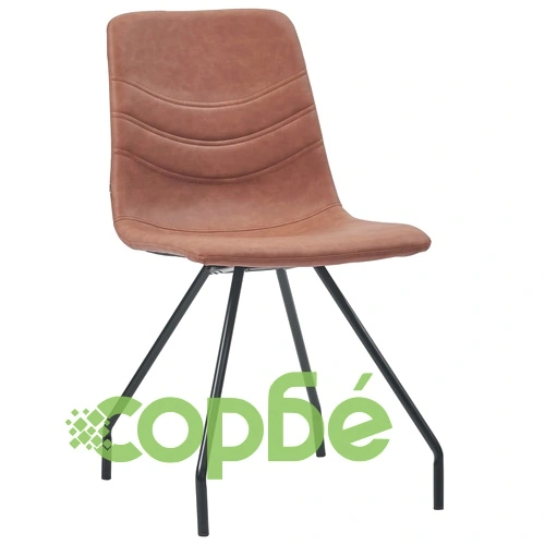 Трапезен комплект от 9 части, кафяв, изкуствена кожа ➤ топ цена ➤ sorbe.bg