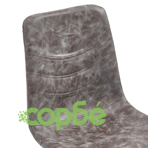 Трапезен комплект от 11 части, тъмнокафяв, изкуствена кожа ➤ топ цена ➤ sorbe.bg