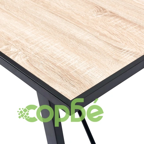 Трапезен комплект от 5 части, кремав, изкуствена кожа ➤ топ цена ➤ sorbe.bg