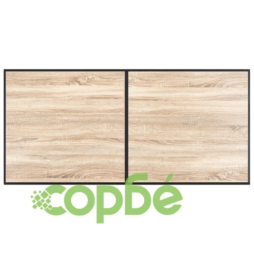 Трапезен комплект от 5 части, сив, изкуствена кожа ➤ топ цена ➤ sorbe.bg