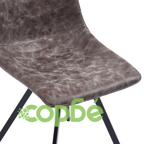 Трапезен комплект от 11 части, кафяв, изкуствена кожа ➤ топ цена ➤ sorbe.bg