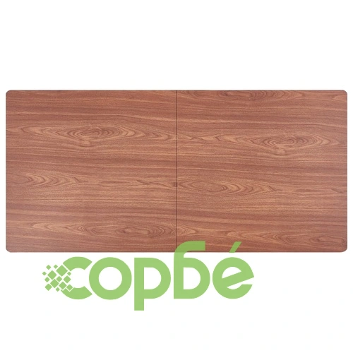 Трапезен комплект от 5 части, коняк, изкуствена кожа ➤ топ цена ➤ sorbe.bg