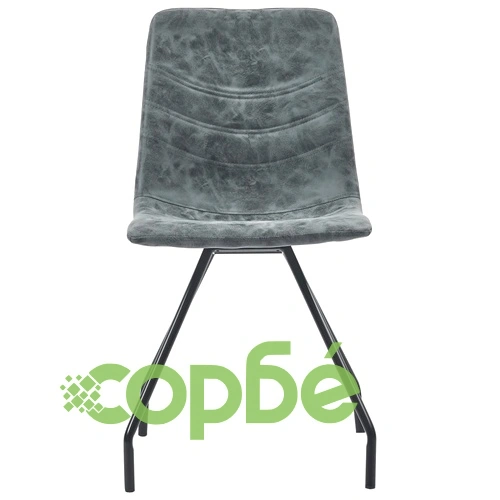 Трапезен комплект от 9 части, черен, изкуствена кожа ➤ топ цена ➤ sorbe.bg