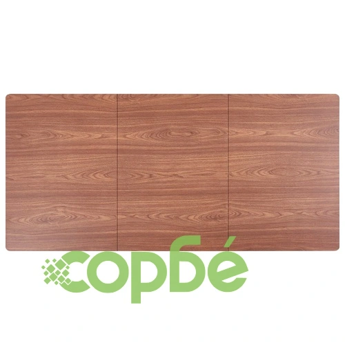 Трапезен комплект от 9 части, черен, изкуствена кожа ➤ топ цена ➤ sorbe.bg