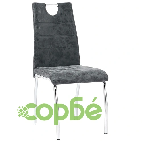 Трапезен комплект от 11 части, черен, изкуствена кожа ➤ топ цена ➤ sorbe.bg